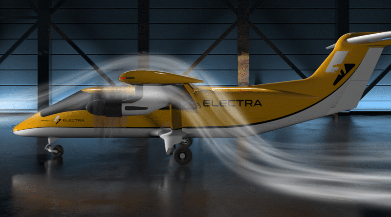 Electra aircraft illustration