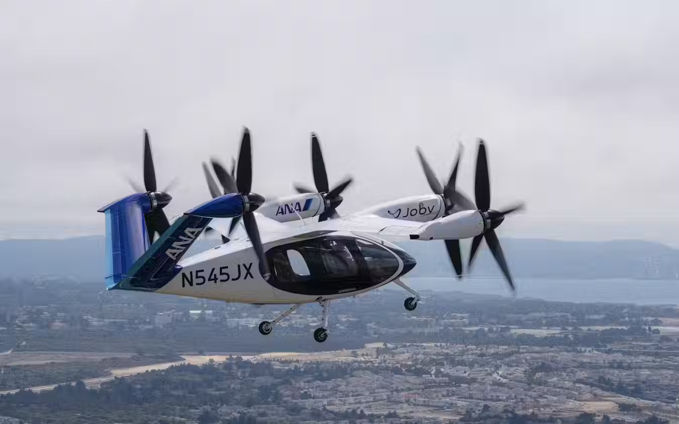 Joby Aviation eVTOL with ANA livery