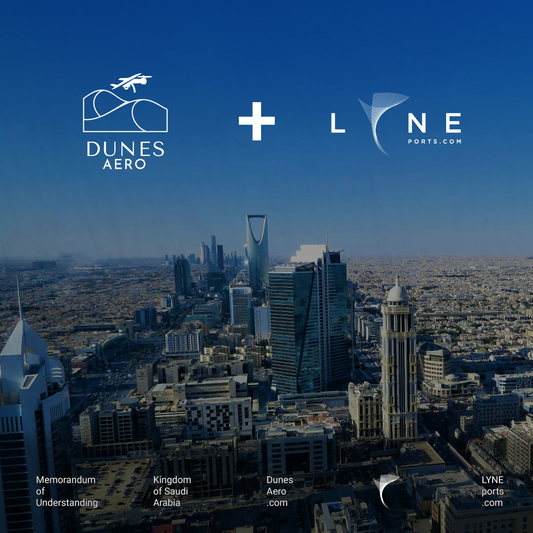 LYNEports and Dunes Aero MoU poster